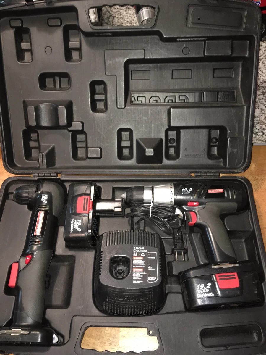 Craftsman 19.2 volt cordless tool set deals