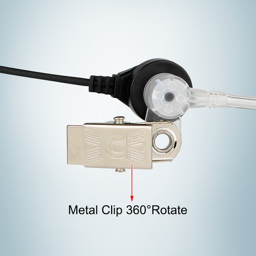 2Pin Mic Headset for Retevis RT22 H777Plus RT27V Baofeng UV5R Kenwood - Picture 8 of 9