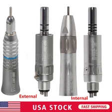 Dental Low Speed Handpiece Inner/External Straight Air Motor 4 Hole NSK Style MX