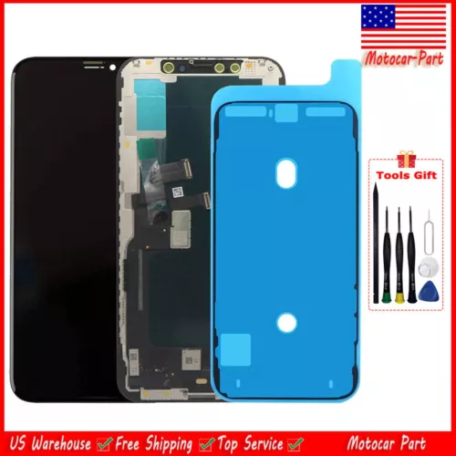 LCD Display Touch Screen Digitizer For iPhone XS A1920 A2097 A2098 A2100 Tools