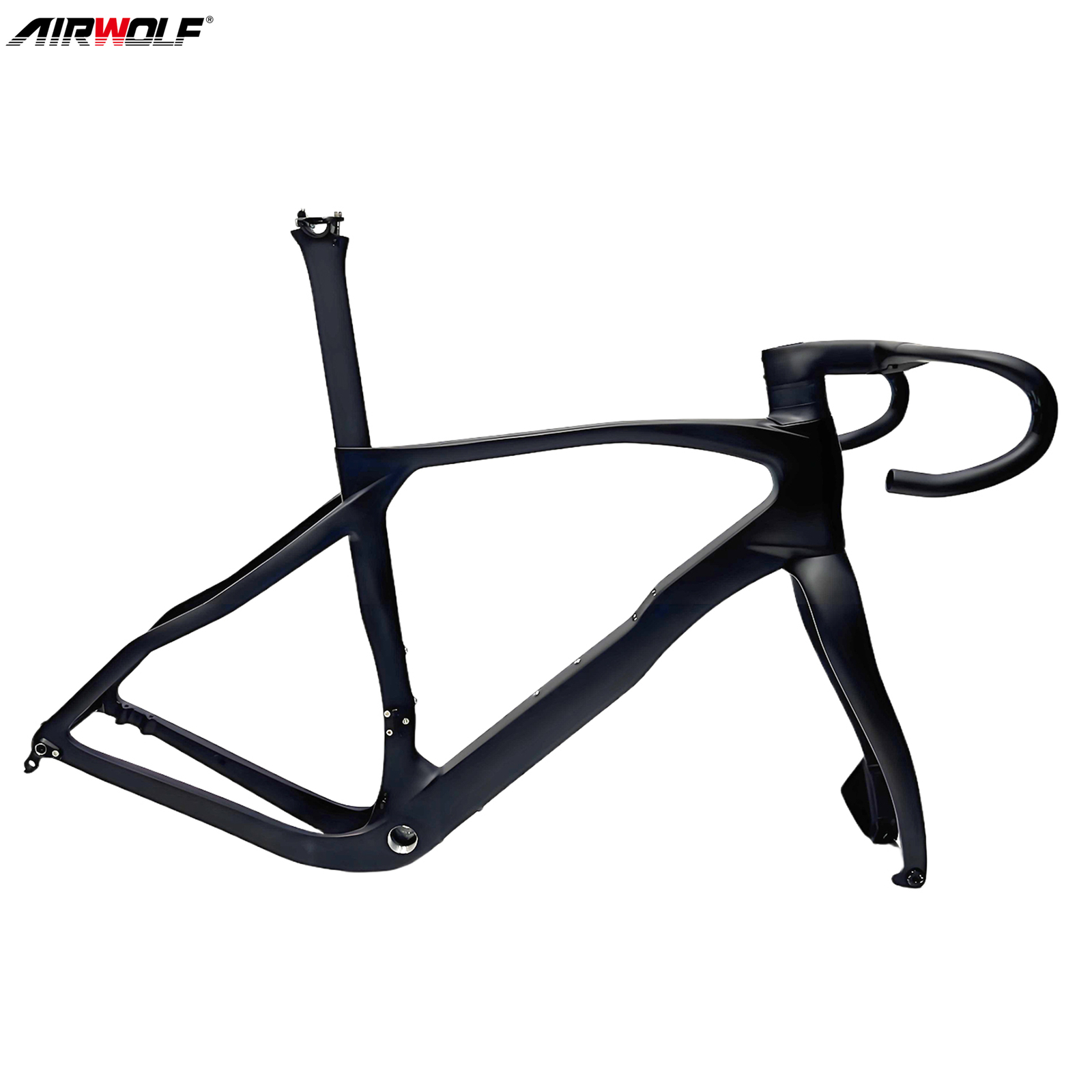 Telaio Airwolf Carbon Gravel 700x45c Aero bicicletta fuoristrada bici da corsa GREVIL G001
