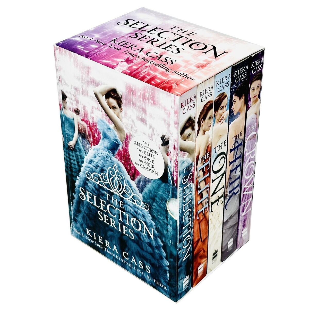 The Selection Serie komplett 5 Bücher Sammelbox Set von Kiera Cass Auswahl The Selection Serie komplett 5 Bücher Sammelbox Set von Kiera Cass Auswahl