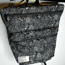 Image of TED BAKER LONDON Karev Scribble Printed Backpack