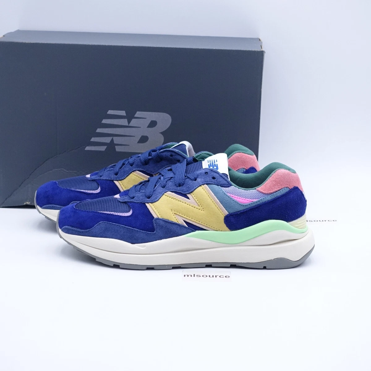Size 11 Men s New Balance 57 40 Sneakers M5740SSG Deep Blue Multi