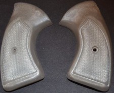 Colt Cobra Agent Courier Pistol Grips Pearl White Plastic With Screw