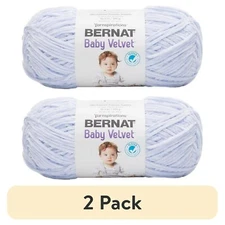 Spinrite Bernat Baby Velvet Yarn 300g 10.5oz Super Soft Chenille Knitting Croche