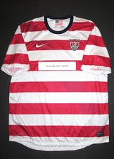 2012-2013 Nike Authentic USA USMNT Waldo Soccer Jersey Shirt Kit XL World Cup