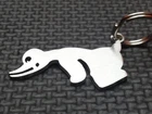 Keyring For ANGRY DUCK CONVOY DEATH PROOF HOOD GRINDHOUSE STUNTMAN MIKE Badge