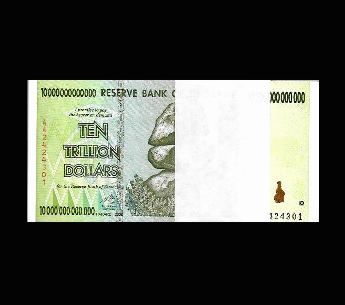 10 Trillion Zimbabwe Dollars, 100, 000 Vietnam Dong & 10, 000 Iraqi Dinar Unc - Image 2 of 4