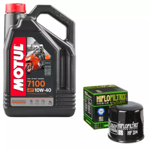 Yamaha MT10 1000 MT-10 2023 Motul 7100 10w40 Fully Synthetic Oil & Filter Kit