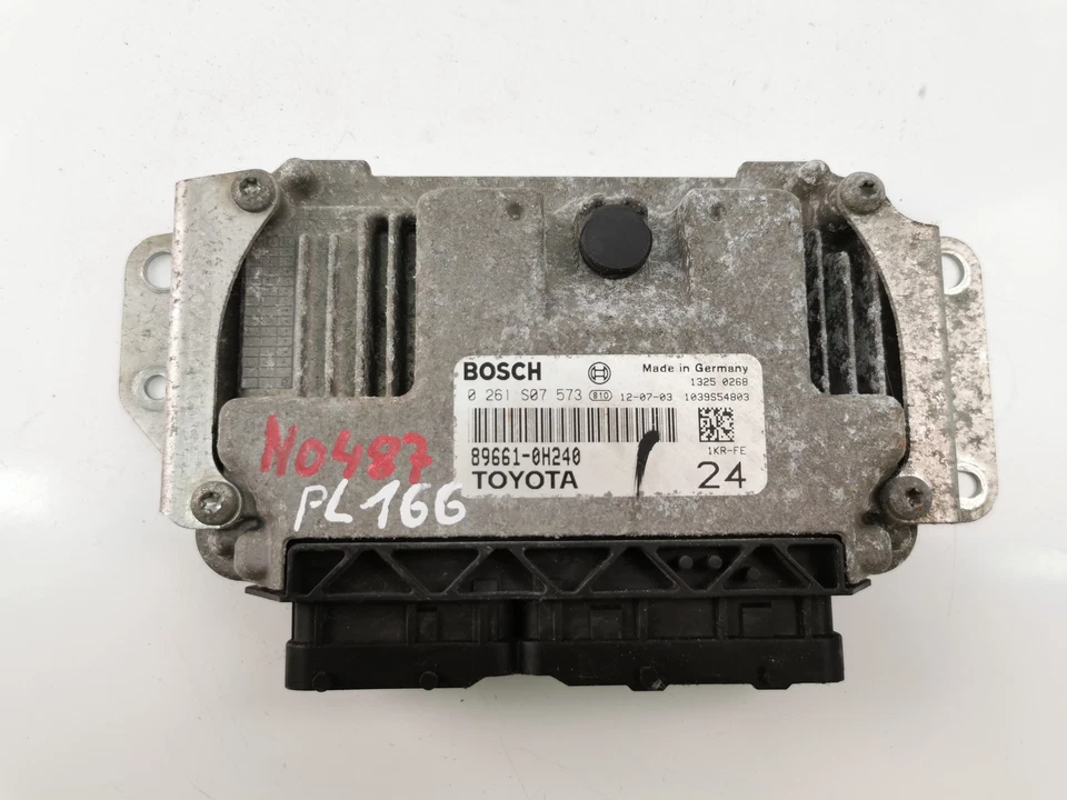 TOYOTA AYGO B1 Engine Control Unit ECU 89661-0H240 2013 20289759 - Immagine 2 di 4