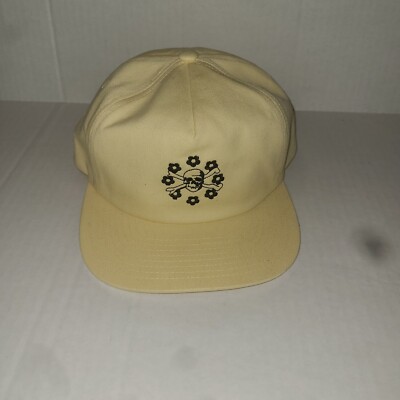 Huf Flowers And Crossbones Adjustable Snapback Hat