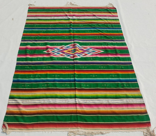 Vintage Traditional Handcrafted Beautiful Rug for Home Décor 222x157 cm