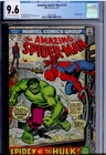 Amazing Spider-Man #119 CGC 9.6 OW/W PERFECTLY ALIGNED Spider-Man vs. Hulk