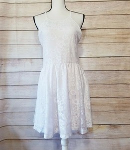 asos white halter neck dress