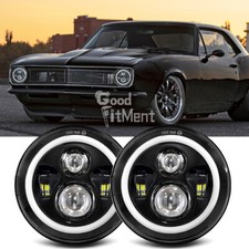 7 LED Scheinwerfer Blinker Angel Eyes E-Zerti...