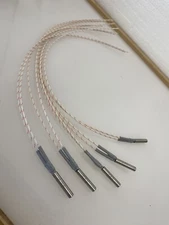 QTY (5) WATLOW FR-E1E61 / 9633M FIREROD CARTRIDGE HEATER 240V 225W  W/ 17" LEADS