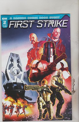 IDW COMICS FIRST STRIKE #2 AUGUST 2017 VARIANT C 1ST PRINT NM