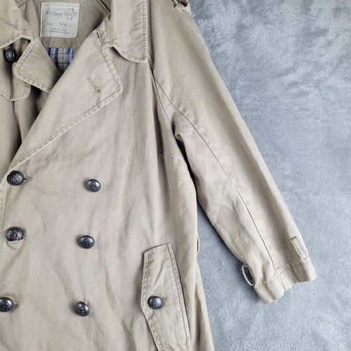 Chaqueta We The Free Mujer Grande Tostado Caqui Doble Pecho Manga 3/4 Militar - Imagen 7 de 12
