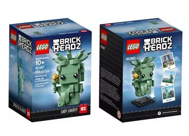 Lego 40367 BrickHeadz New York Lady Liberty 153 Pieces New with Box - Image 3 of 3