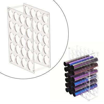 Vinyl Aufbewahrungsregal Vinyl Rollenhalter Acryl Zubehör Vinyl Aufbewahrung Organizer