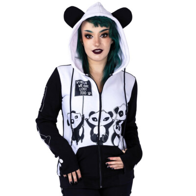 Killer Panda Kapuzenjacke KP Lost Hood Cute Kawaii Anime Manga Bear Hoodie