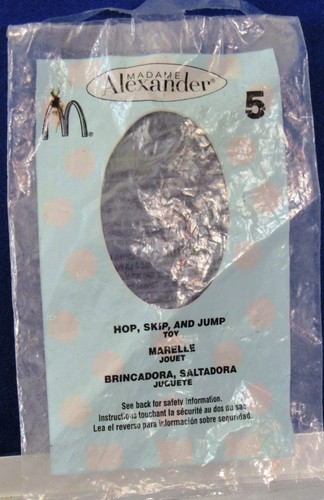 McD 2005 Madame Alexander DOLL Series #5 HOP Skip & Girl Doll 5” MIP Open Bag - Picture 5 of 6