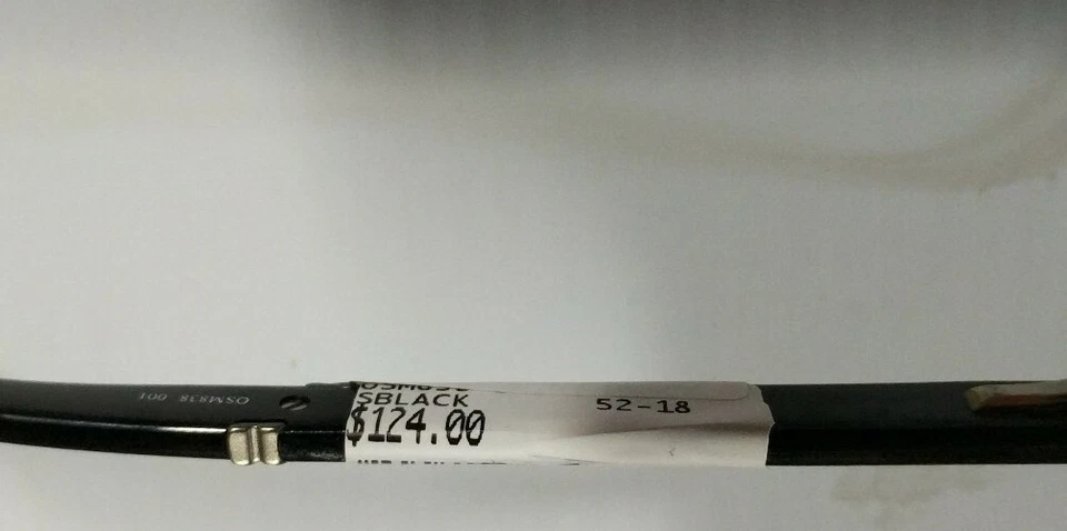 MARCOS GAFAS HOMBRE OSCAR DE LA RENTA NEGRO BRILLANTE OSM838. ¡Envío gratis! Foto 3 de 4