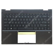 For HP Pavilion 14-DW 14M-DW0013DX 14M-DW1013DX Palmrest Keyboard L96524-001 US