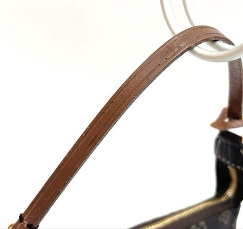 Louis Vuitton Monogram Mini Lin Pochette Accessoires Canvas Brown HandBag FL0017 - Picture 18 of 24