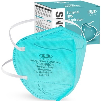 NIOSH Approved N95 Mask Particulate Respirators, Individually Wrapped, Univer...