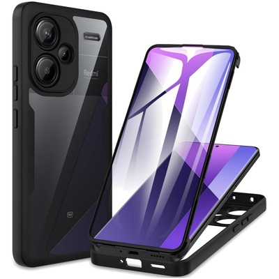 Huelle fuer Xiaomi Redmi Note 13 Pro Plus 5G, 360 Grad Schutzhuelle, Bumper C...
