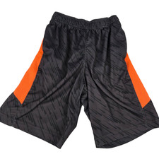 Youth Boys Nike Dri Fit Sz 7 Grey  Orange Shorts