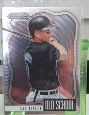 Panini 2021 Prizm Old School Cal Ripken Orioles #OS-9 Insert Baseball Card