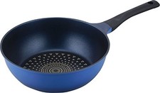 Wahei Freiz Stir-fry Pan Deep Frying Pan Calcas 28cm IH Compatible Lightweight