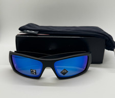 Oakley Gascan OO9014-5060 Mt Black/Prizm Sapphire Polarized Mens Sunglass