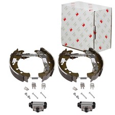 NK BREMSBACKEN SATZ HINTERACHSE PASSEND FÜR FORD COURIER FIESTA FUSION KA