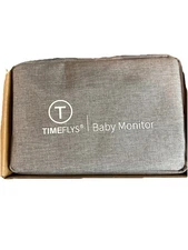 Timeflys Crown Baby Monitor Set With Gray Carry Case NOB