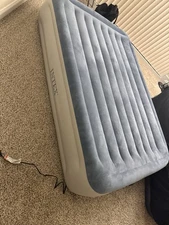 Intex Air Matress Bed Airbed Inflatable Raise Downy Electric Pump Queen Camping