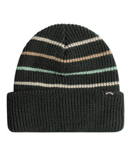 BILLABONG HILL SIGLE BEANIE HAT.MENS WOMENS STRIPED THICK CUFF KNIT WOOLLY W24