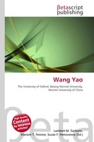 Lambert M. Surhone (U. A.) | Wang Yao | Taschenbuch | Englisch (2026)