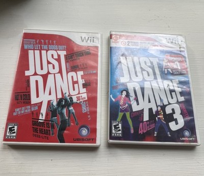Ubisoft Just Dance & Just Dance 3 (Nintendo Wii) Multiplayer Bonus Tracks
