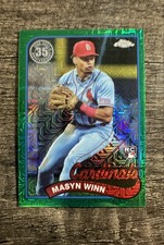 2024 Topps Series 1 - 1989 Chrome  Masyn Winn Green Refractor 79/99 (RC)