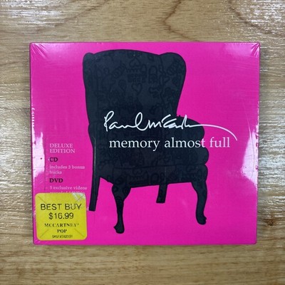 Paul McCartney: Memory Almost Full (CD, DVD, 2007, 2 Disc) New Sealed