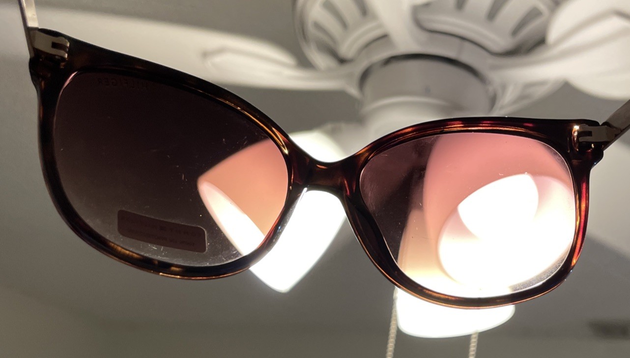 Tommy Hilfiger Sunglasses Breeda WP OL429 56-17-145 Gradient Brown Gold Frames thumbnail 7