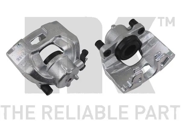 Étrier de frein NK 2136254 à piston chromé anti-grippement pour fixations OE 5542456