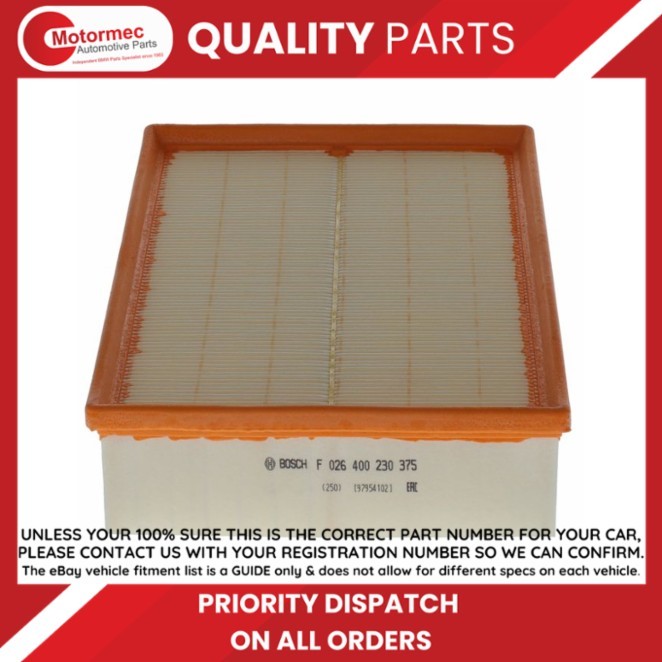 Air Filter fits NISSAN INTERSTAR X62B 2.3D 2021 on Bosch 1654600Q1L 1654600Q2G - Image 8