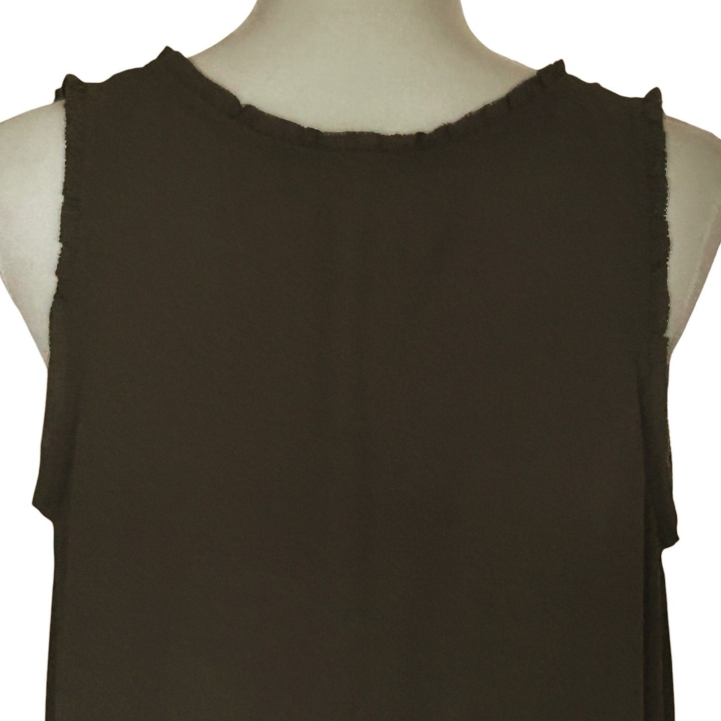 LOFT Sleeveless Blouse Pullover Polyester Relaxed… - image 5
