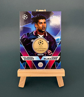 Topps Match Attax 2025/26 Frank Rijkaard UCL Medal Winner UCLW-FR Relic/NM