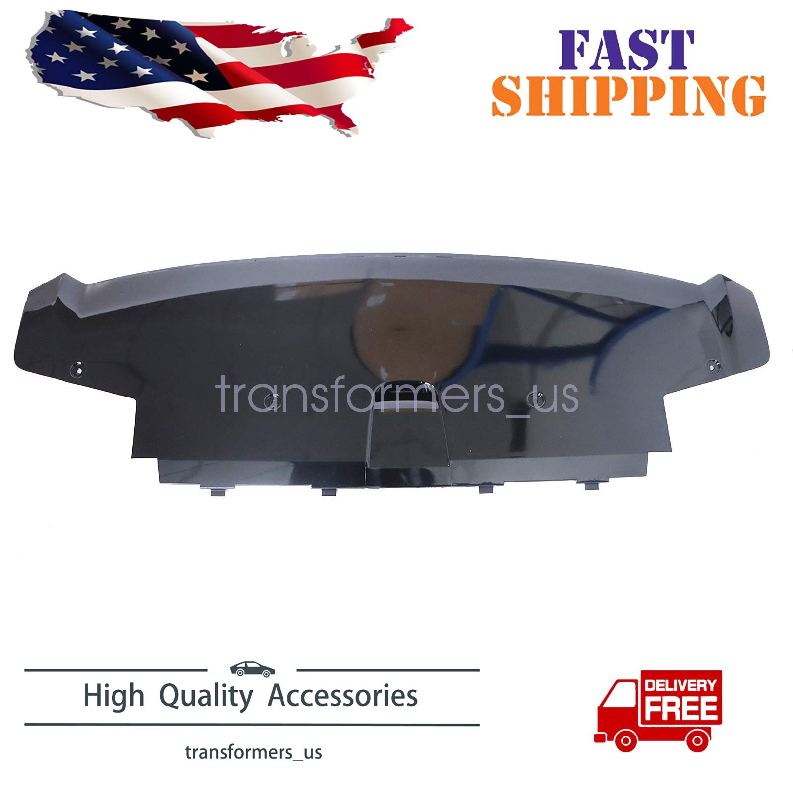 LR093901 Bumper Cover Lower Guard Plate fit for Land Rover Velar 2017-2023